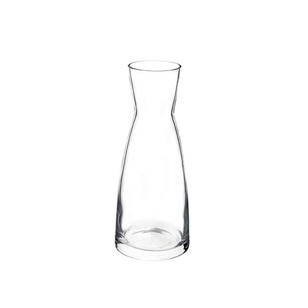 Glaskaraffe Ypsilon 0,25 l, H 16,5 cm, O oben 4,5 cm