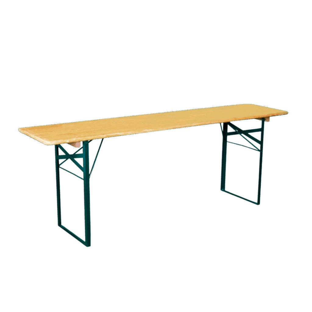 Heurigentisch (Neu) 200x50 cm, H 76 cm, 8-10 Personen