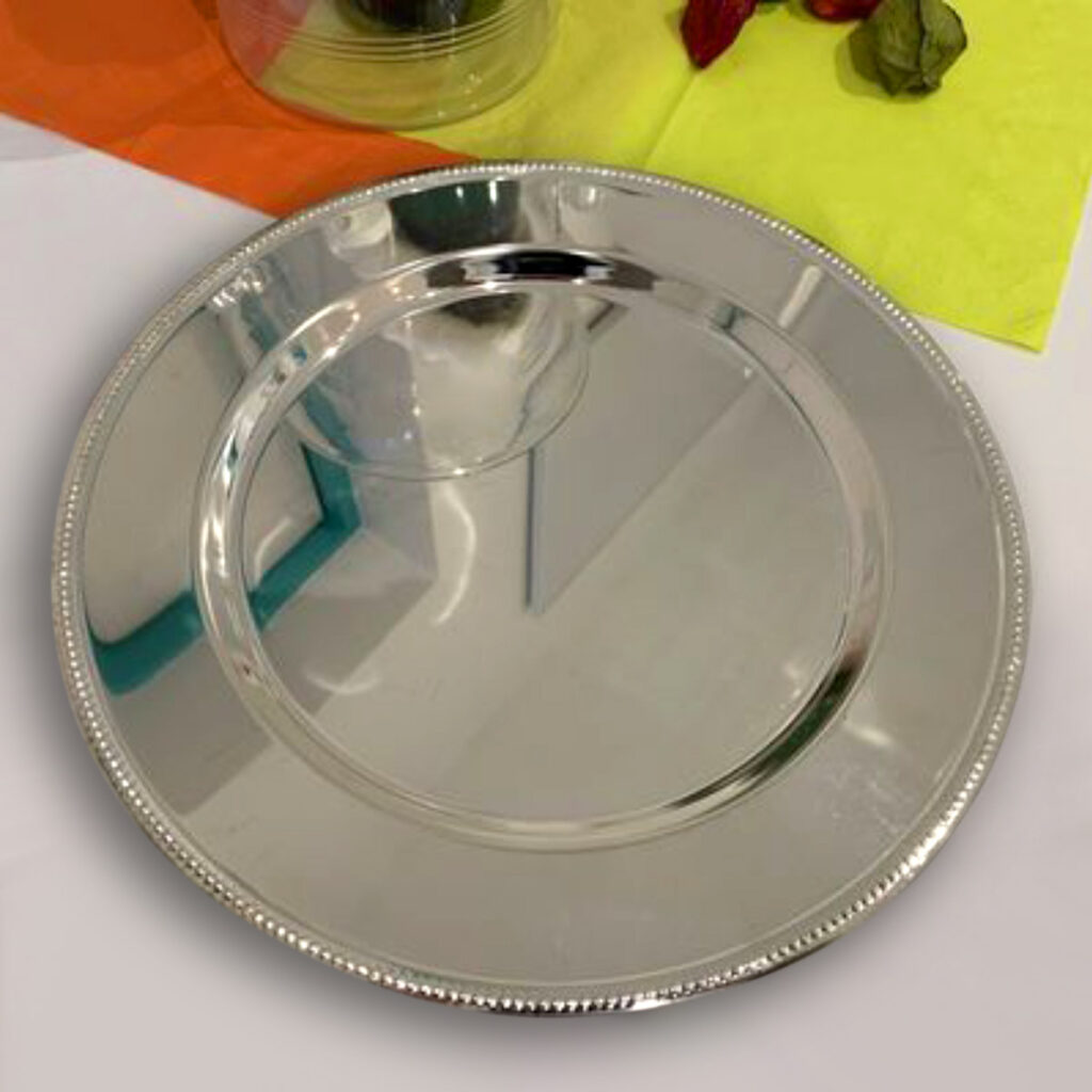 Platzteller Silber (versilbert) O 30 cm