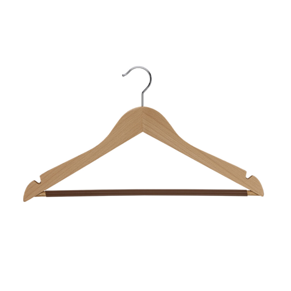 Kleiderbügel Holz (mit HOSE)