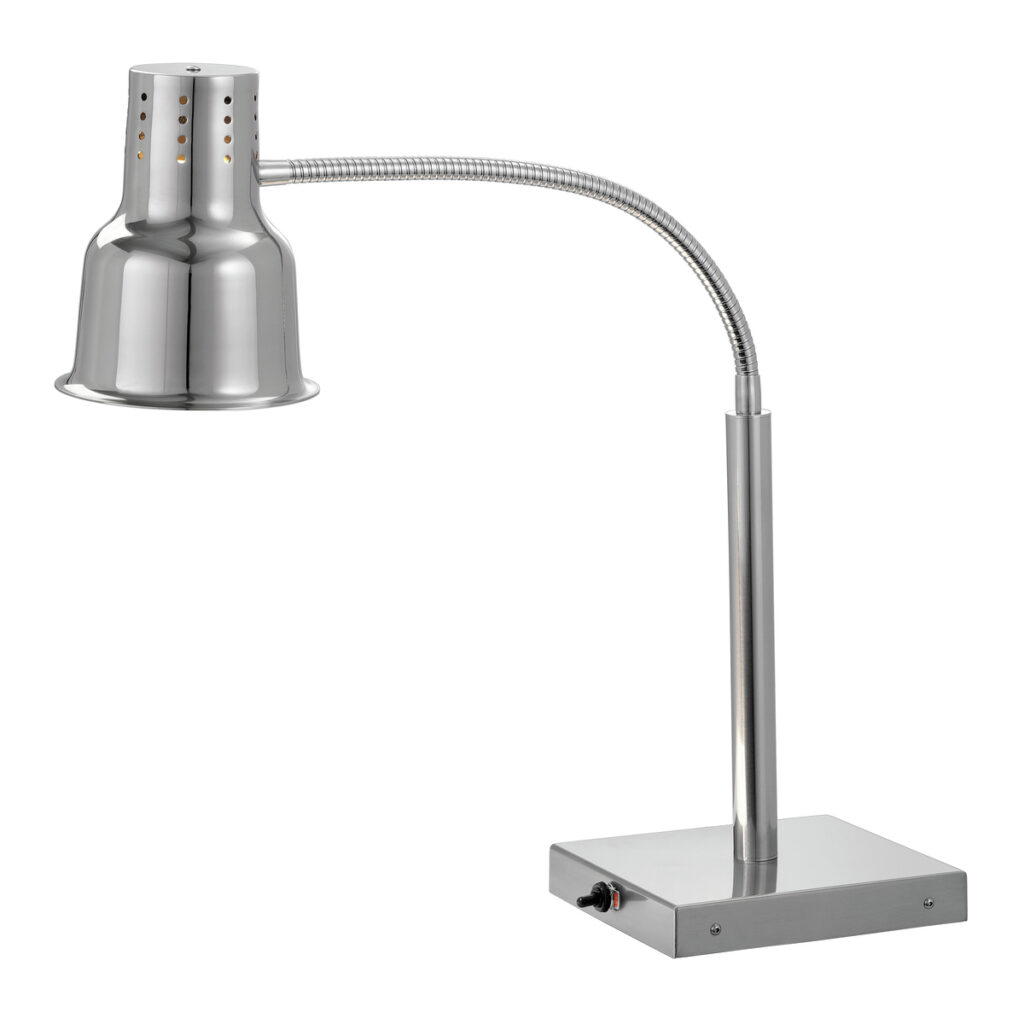 Wärmelampe Auftisch, Höhe ca. 45 cm, 230 V, 0,25 kW