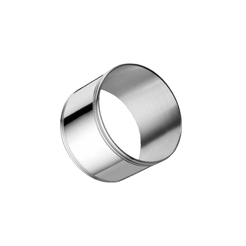 Serviettenring Edelstahl, B 2,5 cm, O 4,2 cm
